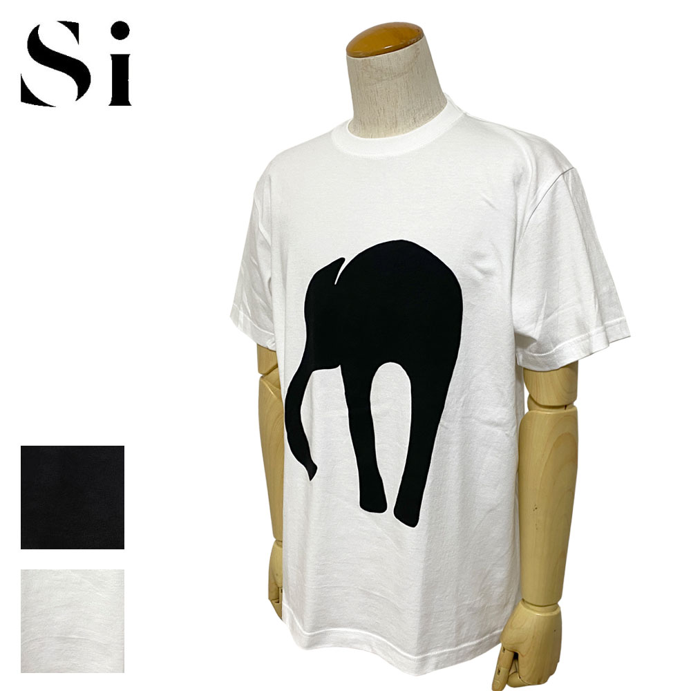 Si PRINT TEE "ELEPHANT" /プリントTシャツ Men's 【11322201】