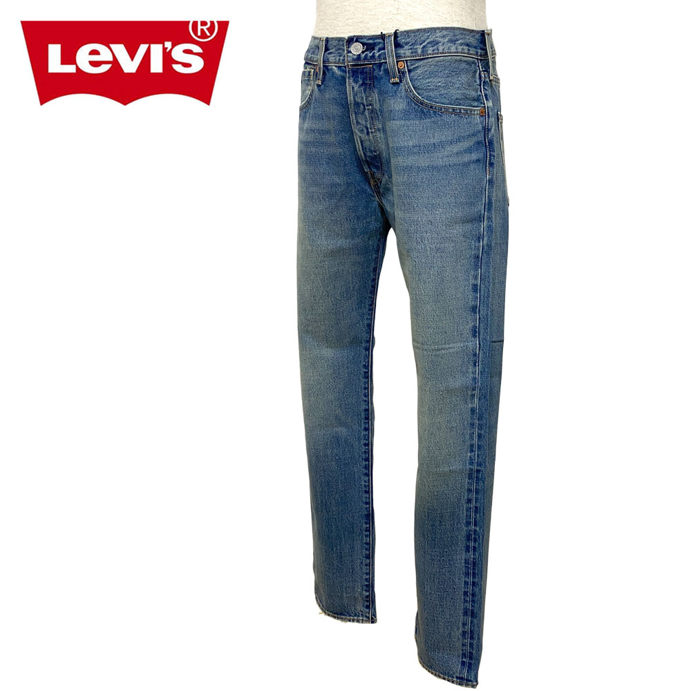 Levi's 501 ORIGINAL セルビッジデニム 赤耳 ボタンフライ レギュラーストレート Men's 【005013186】