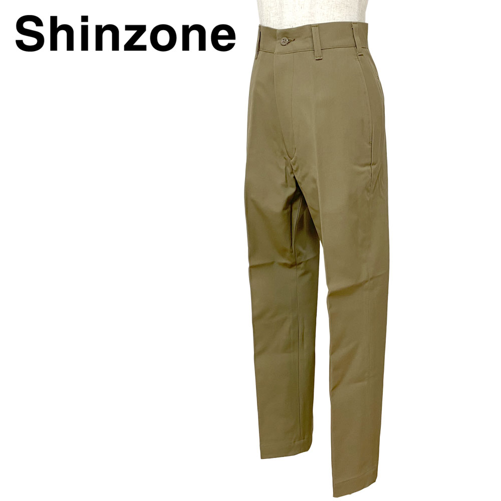 Shinzone（シンゾーン）】 WASHED HIGH WAIST CHINO 定番チノパンツ