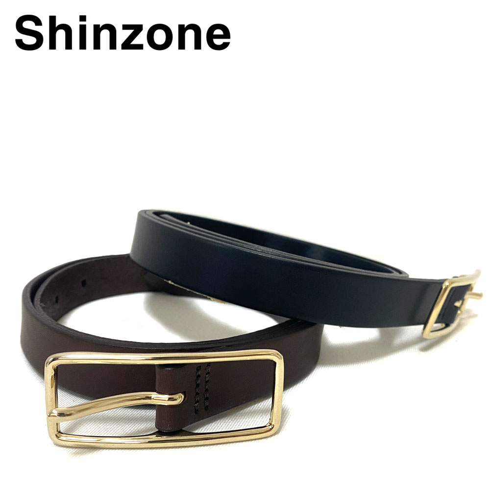 Shinzone SLENDER LEATHER BELT Lady's 【15AMSIT55】
