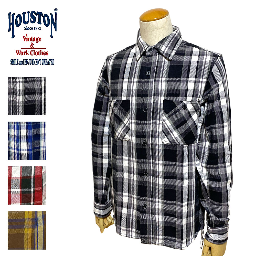 HOUSTON CHECK VIYELLA SHIRT/チェックビエラシャツ Men's 【40957】