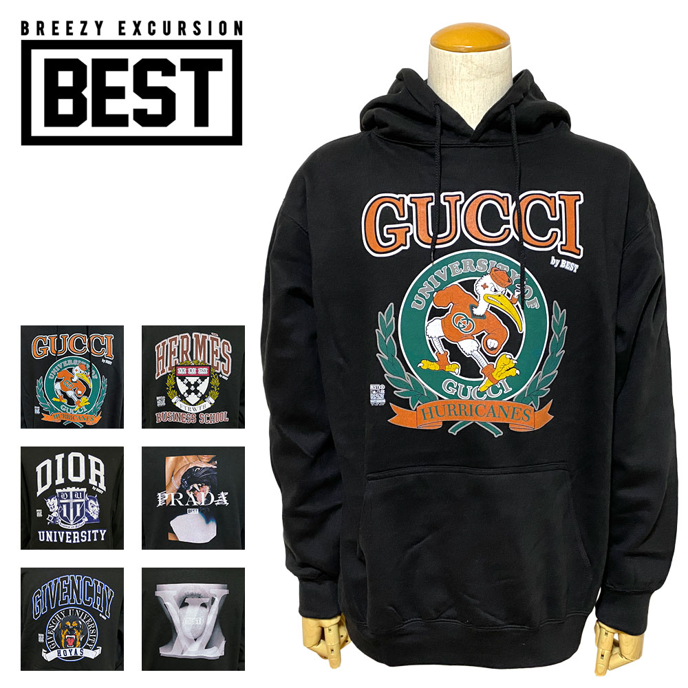 BREEZY EXCURSION BEST BY BREEZY EXCURSION Hoody Men's 【BBB001】