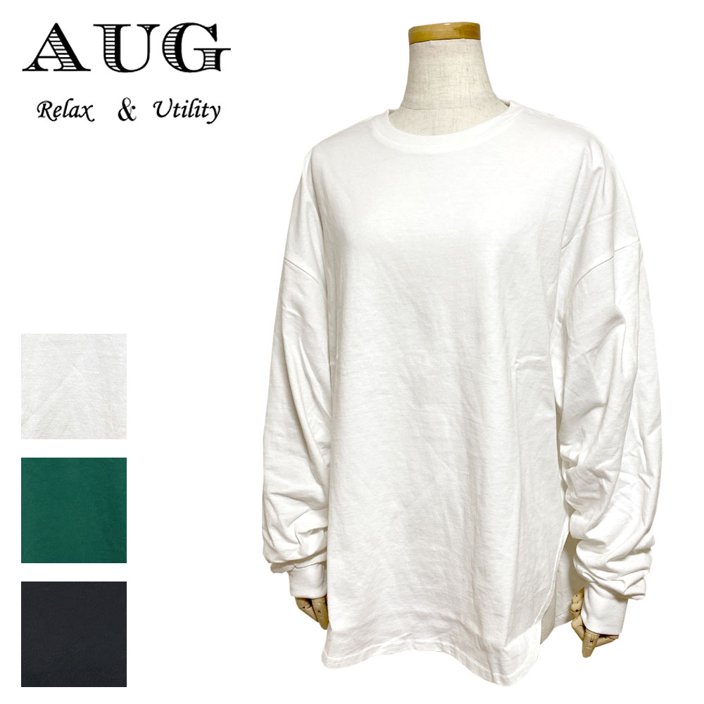 AUG 袖シャーリング プルオーバー Lady's 【831301】