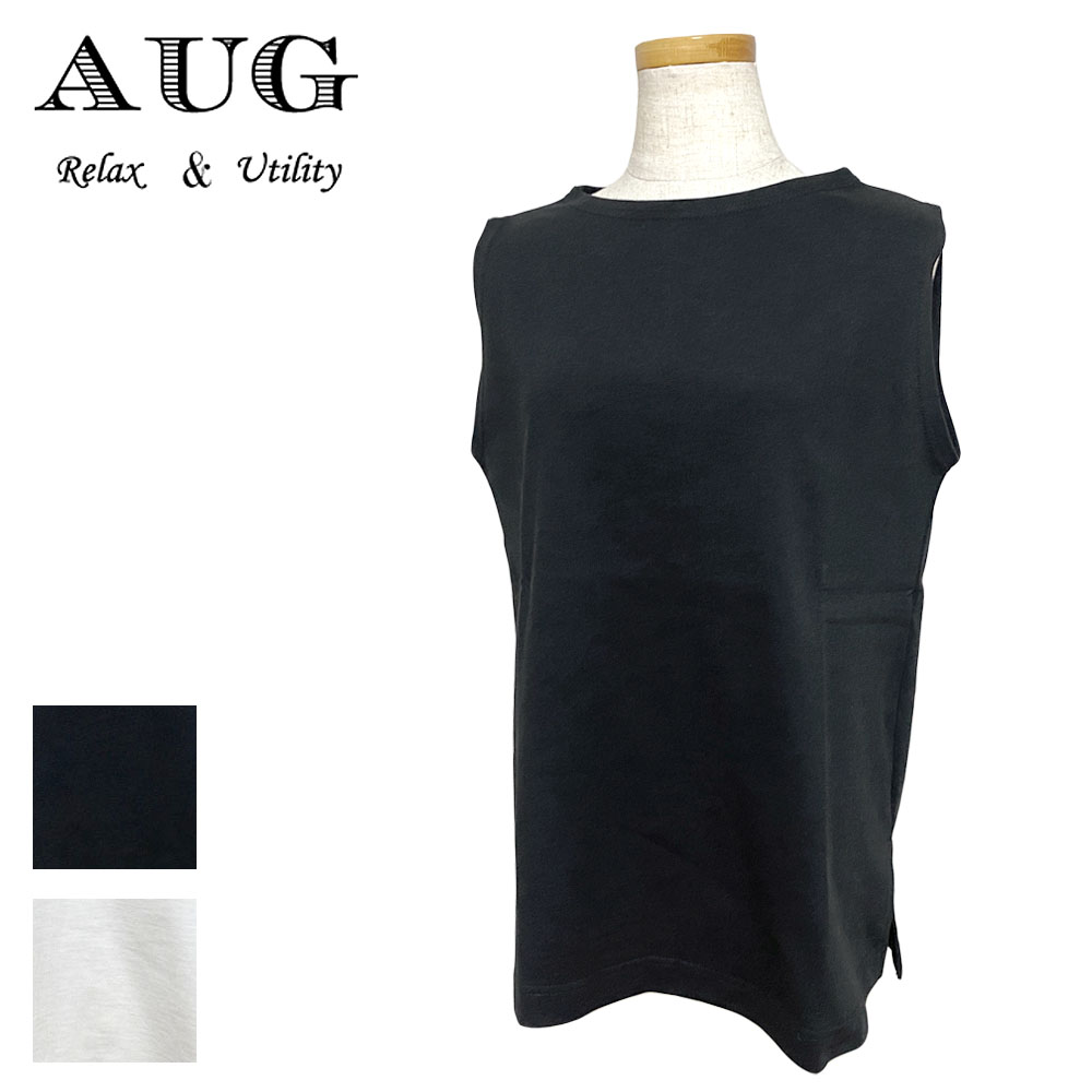 AUG Aラインボートネックノースリーブ Lady's 【832400】