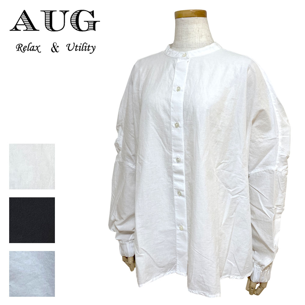 AUG ワイドギャザーブラウス Lady's 【831050】