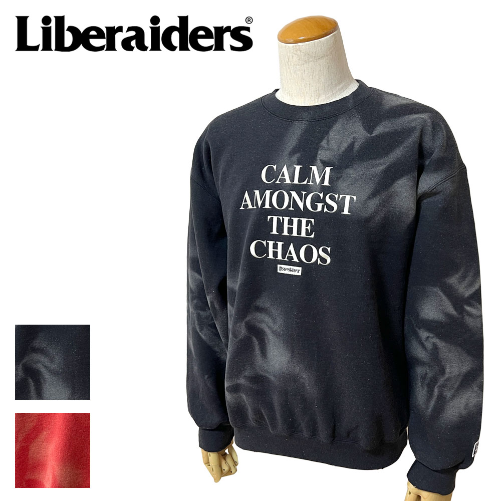 Liberaiders リベレイダース LR SLOGAN CREWNECK メンズ 703052401