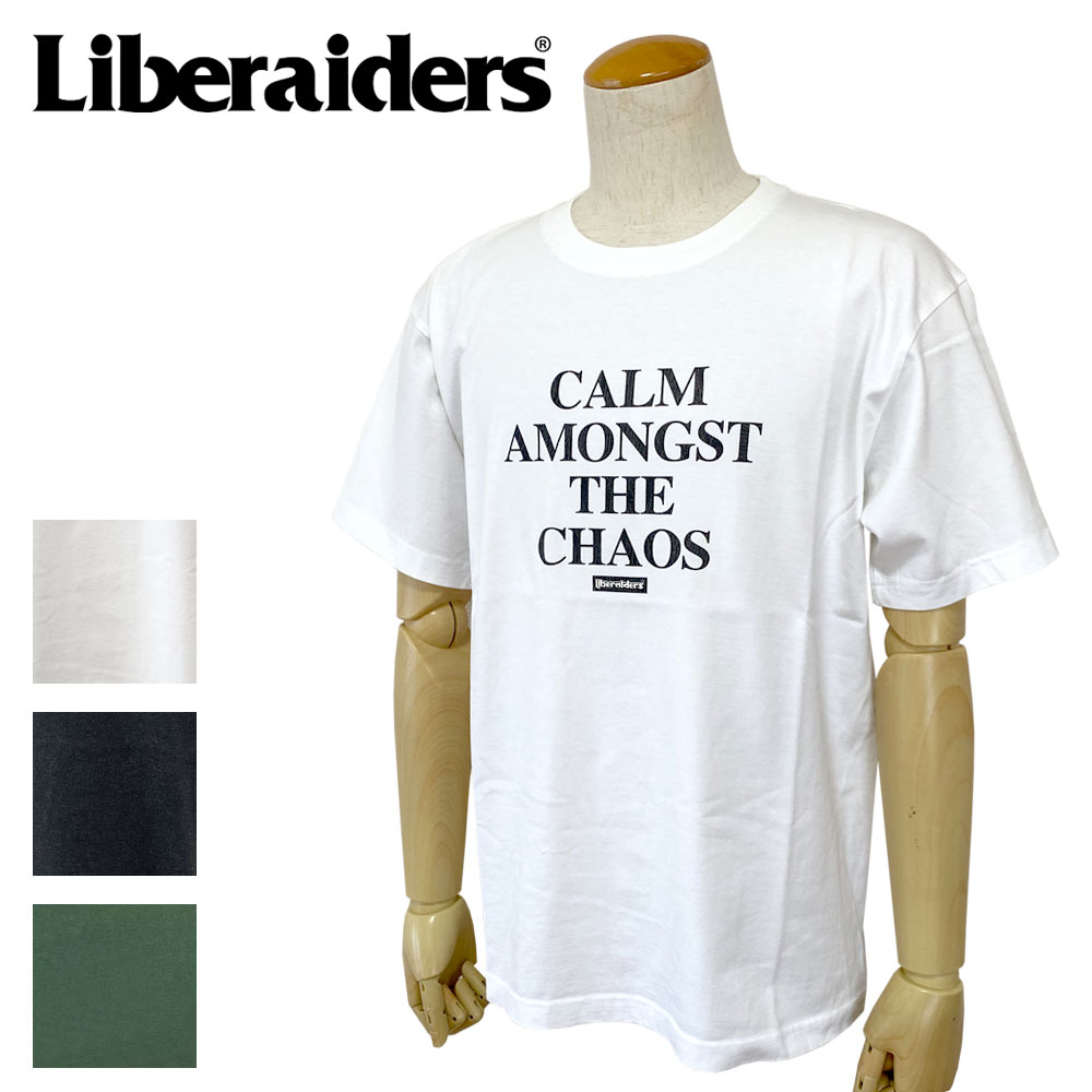 Liberaiders リベレイダース LR SLOGAN TEE メンズ 706092401