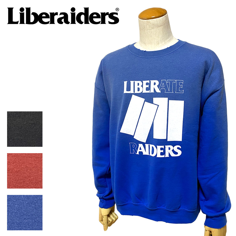 Liberaiders リベレイダース COMPOSITION CREWNECK メンズ 713022501