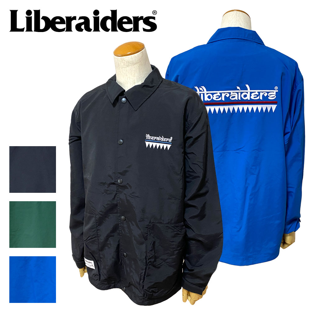Liberaiders リベレイダース TRIBAL EMBROIDERY COACH JACKET トライバル エンブロイダリー コーチジャケット メンズ 710042501