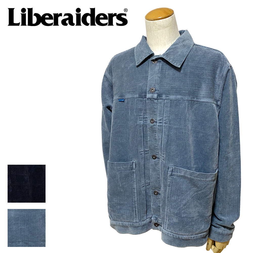 Liberaiders リベレイダース GARMENT DYED CORDUROY JACKET メンズ 770042503