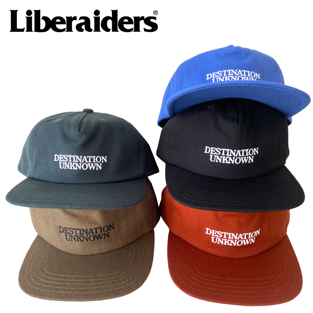 Liberaiders リベレイダース DESTINATION UNKNOWN CAP 719022501