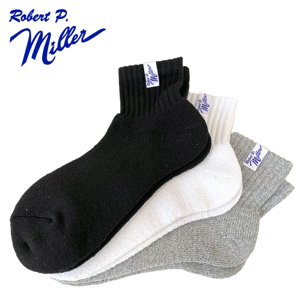 Miller ミラー 3Pソックス ショート メンズ 311C