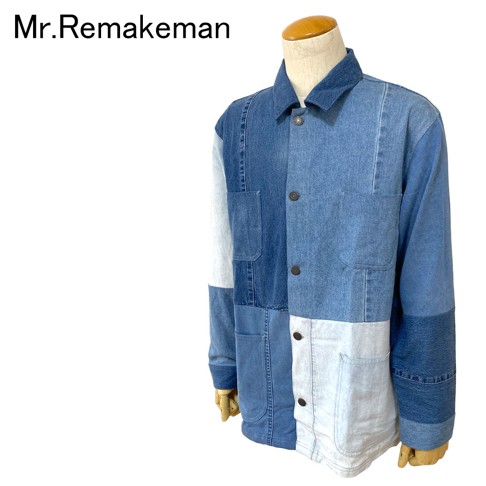 Mr.Remakeman ミスターリメイクマン パーツクレイジー カバーオール メンズ 240918