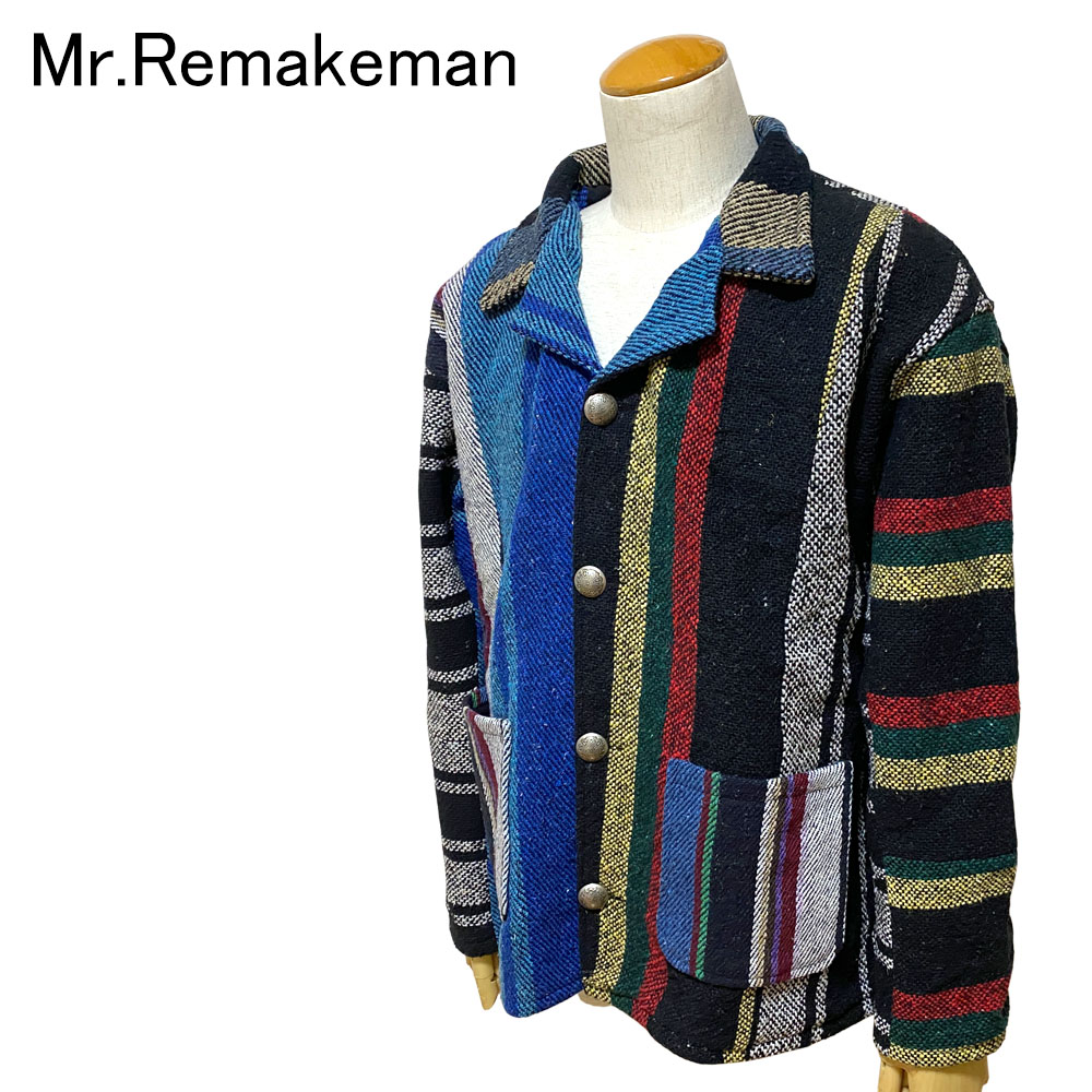 Mr.Remakeman ミスターリメイクマン メキパ切り替え テーラードジャケット メンズ 2407654