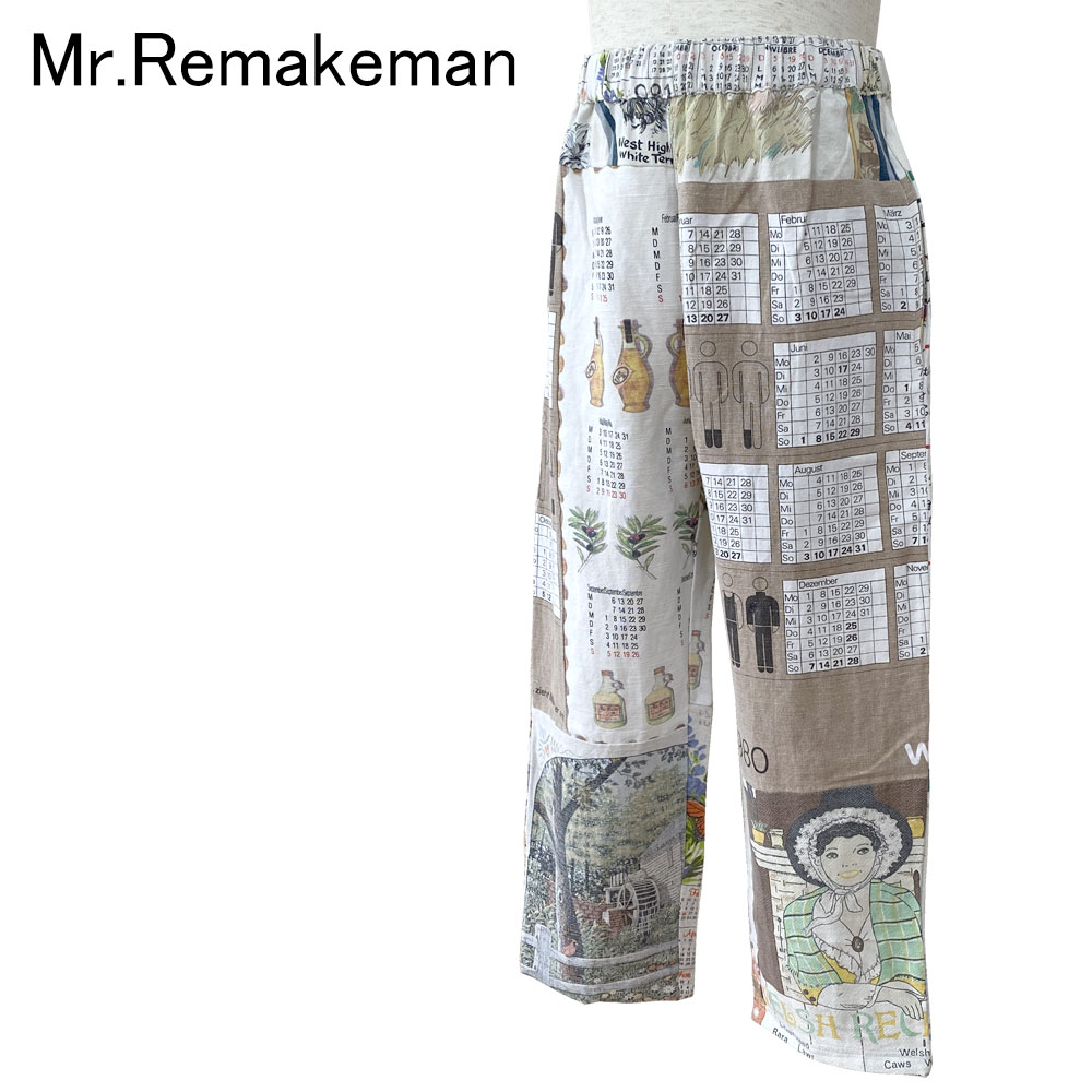 Mr.Remakeman ミスターリメイクマン Tapestry PW Pants メンズ 2402661