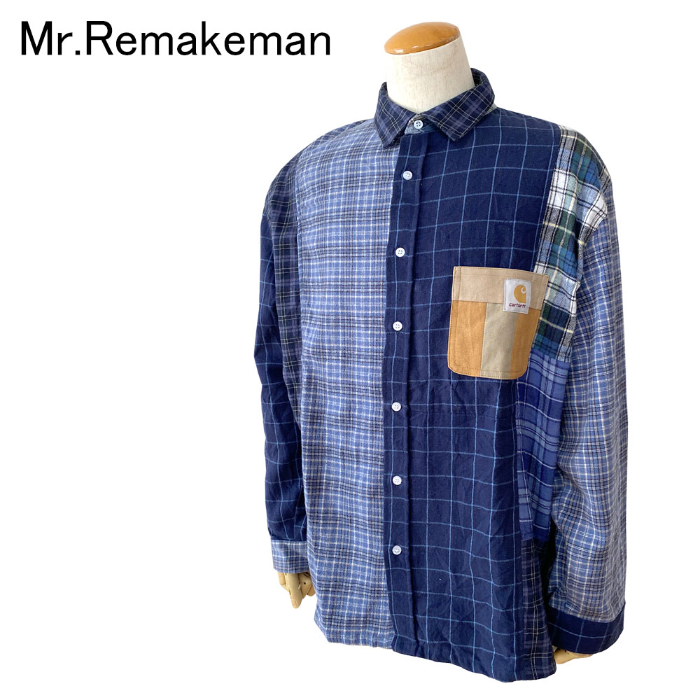 Mr.Remakeman Used Remake Check Shirt Men's 【2308654】