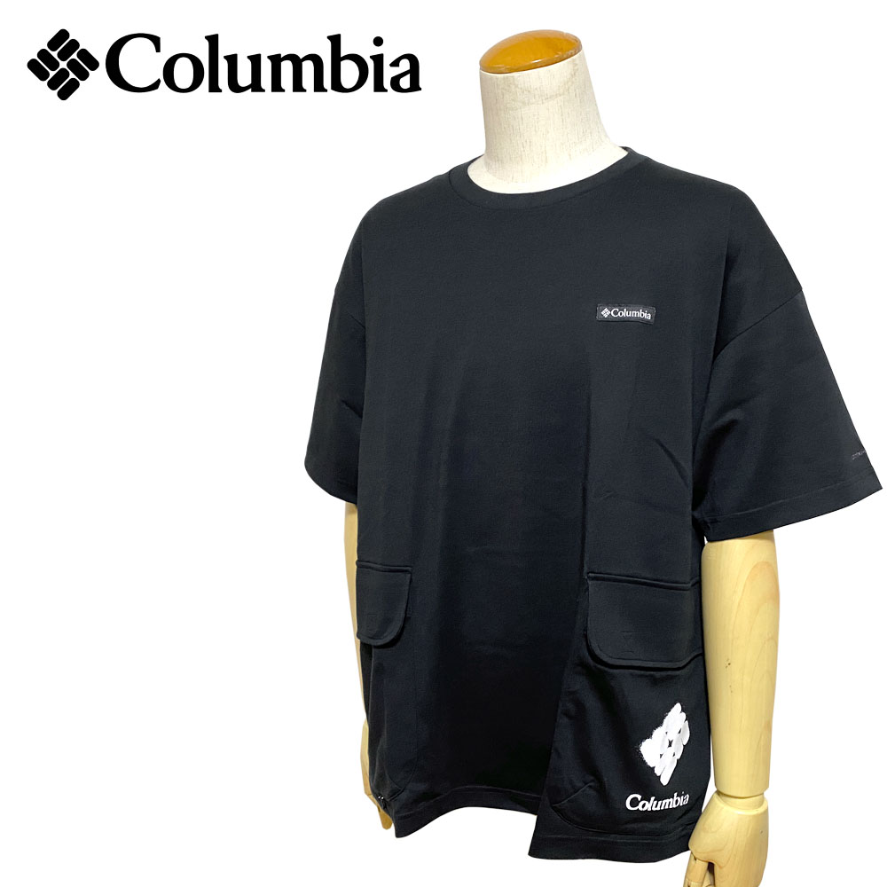 Columbia Forest Camp Life Short Sleeve Crew/フォレストキャンプライフショートスリーブクルー Men's 【PM0979】