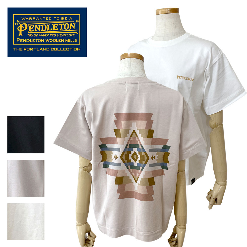 PENDLETON ペンドルトン Back Print Short Length Tee バックプリント ショートレングス T レディース 4275-6105