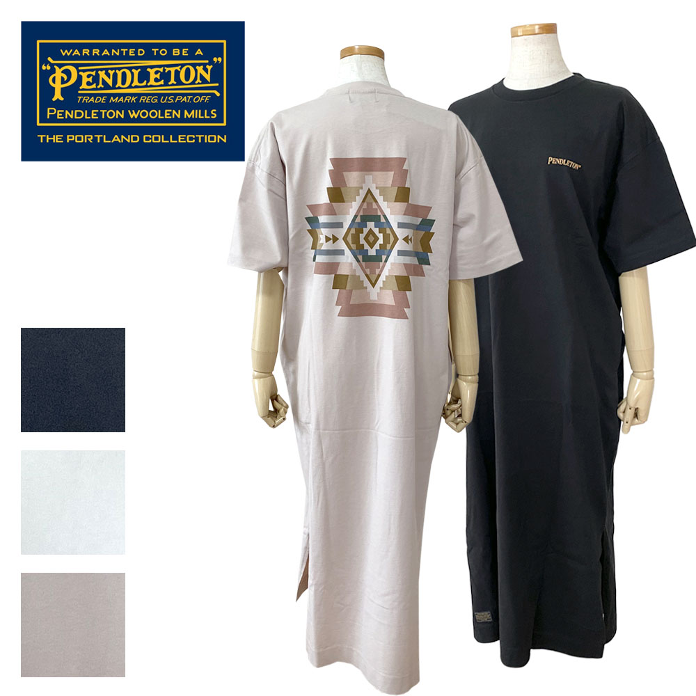 PENDLETON ペンドルトン Back Print S/S Dress バックプリント ショートスリーブ ドレス レディース 4275-6104