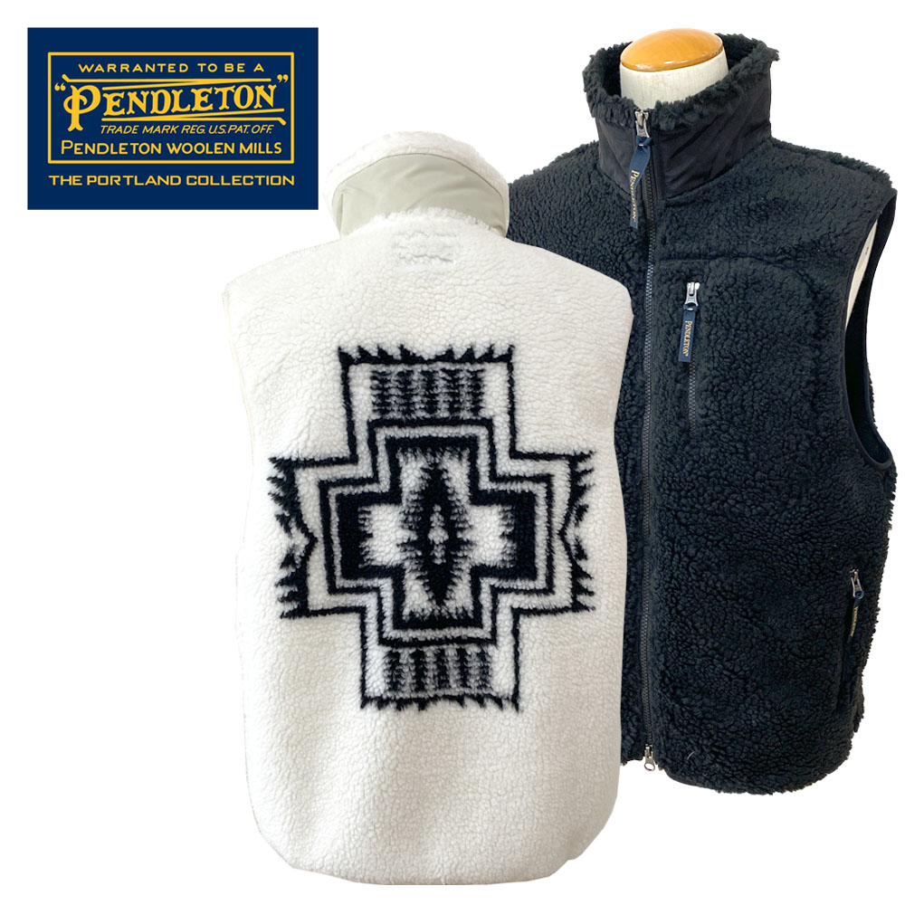 PENDLETON ペンドルトン JQ Boa Stand Vest ボア スタンドベスト メンズ レディース ユニセックス 44757017