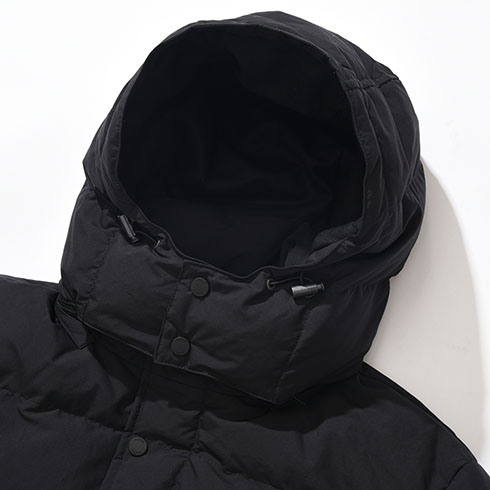 DANTON ホワイトグース フードダウンジャケット Men's 【JD-8073