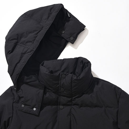 DANTON ダウンコート　ブラック　ホワイトグースダウン　38 極美品 DANTON BEAMS別注 ダウンコート 2way 黒 38 - メルカリ