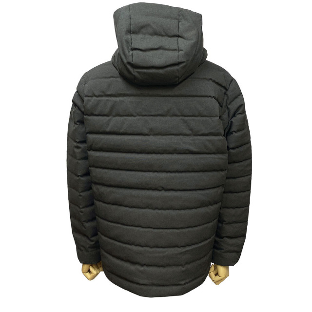 DANTON ダントン ウールライクポリエステル ミドルダウン フード