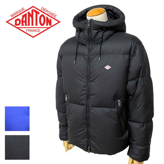 DANTON ダントン フーデッド ダウンジャケット メンズ DT-A0534 MCR