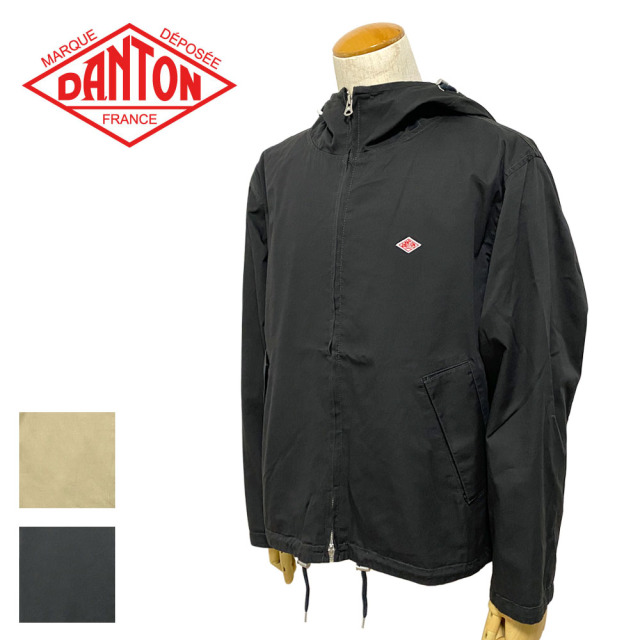 DANTON コットンツイル フーデッドブルゾン Men's 【DT-A0138 CMT】