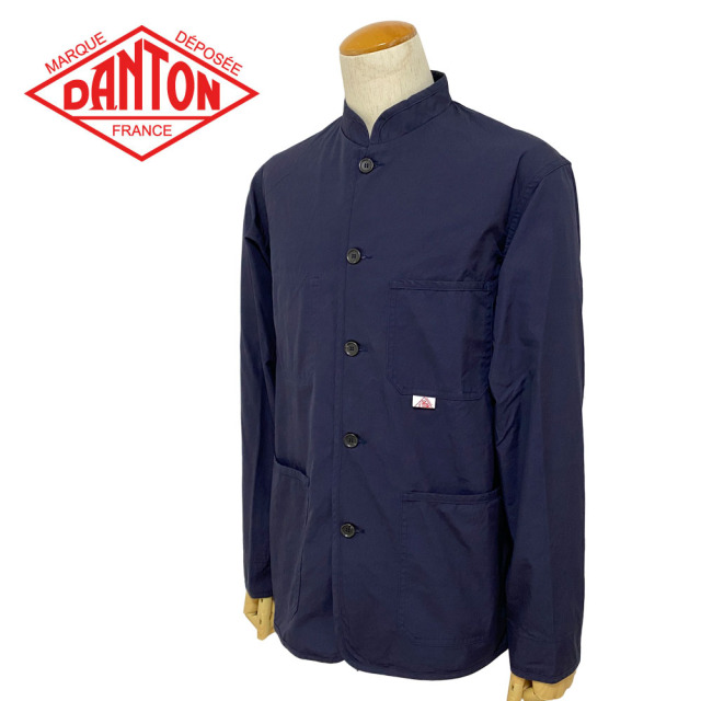 DANTON ハイカウントダック スタンドカラージャケット Men's 【DT-A0127 TDU】
