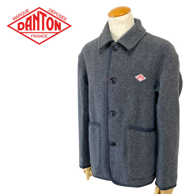 DANTON ダントン ウールライトパイル カバーオールジャケット メンズ DT-A0210 WLP