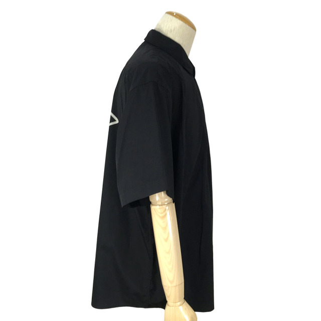 DANTON ダントン バックプリント ショートスリーブ ワークシャツ