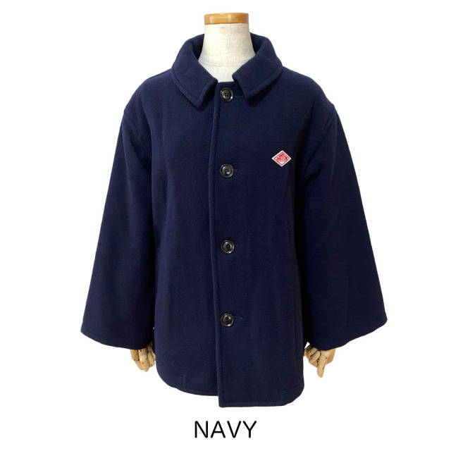 DANTON 24AW ギャザーショートコート WOMEN ネイビー DANTON ダントン ギャザーショートコート レディース DT-A0541 SWP