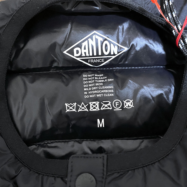 DANTON ダントン クルーネック インナーダウンベスト レディース DT