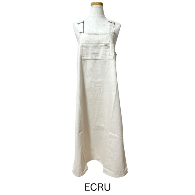 DANTON ダントン コットンカツラギ サロペットスカート