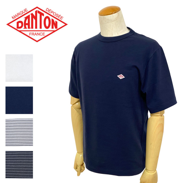 DANTON TC天竺 クルーネックTシャツ (メンズ・レディース) 【DT-C0054 TCJ】