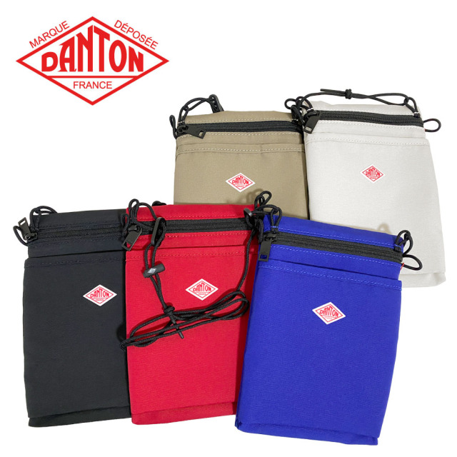 DANTON ダントン コットンキャンバス ショルダーポーチ SAINT-DOMINIQUE