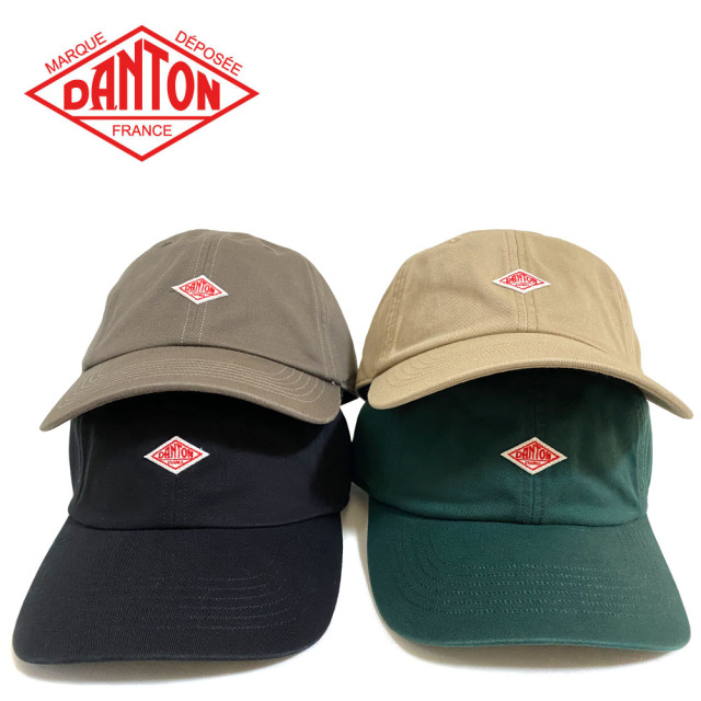 DANTON ダントン コットンツイル 6Pキャップ ユニセックス DT-H0227 TKC