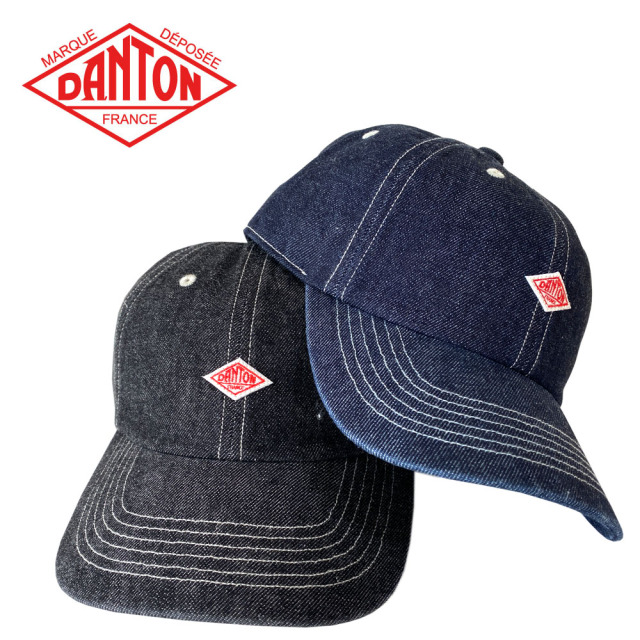 DANTON ダントン デニム 6Pキャップ ユニセックス DT-H0227 YMN