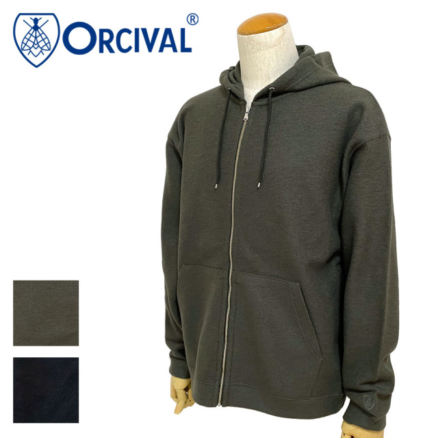 Orcival ブークレフルジップパーカー Men's 【OR-C0044 WBJ】