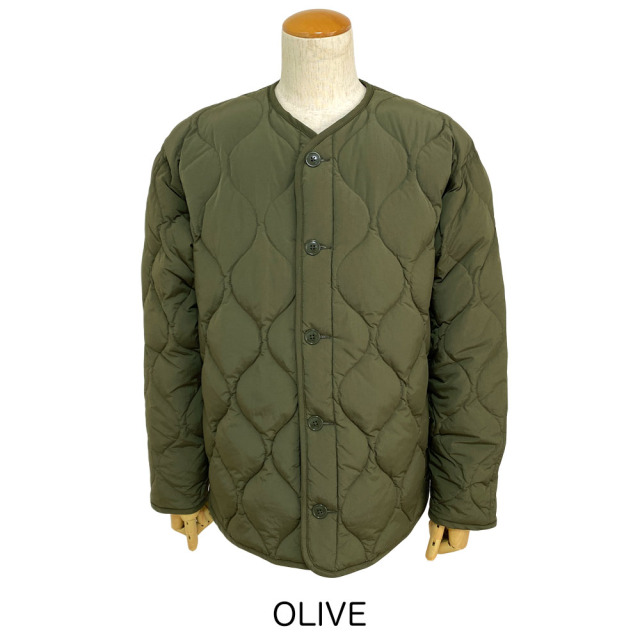 Orcival キルトダウン ノーカラージャケット Men's 【OR-A0089