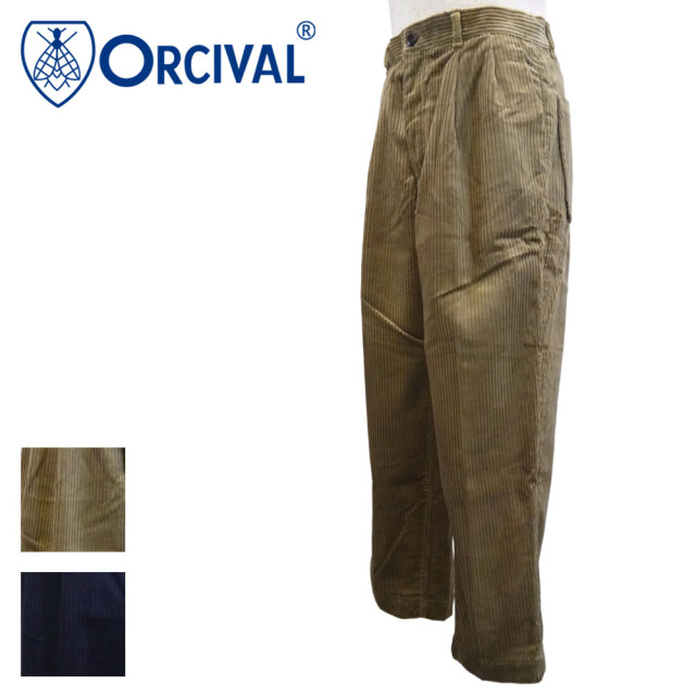 Orcival コーデュロイ タックパンツ Men's【RC-2622 CIT】