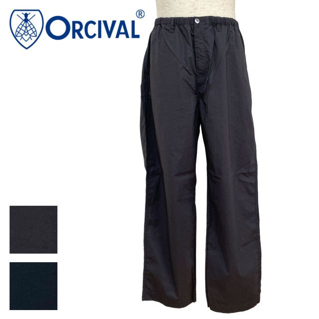 Orcival オーガニックタイプライター ワイドイージーパンツ Men's 【OR-E0056 OTY】