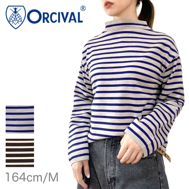 Orcival オーシバル モックネックプルオーバーニット レディース OR-D0113 CRA