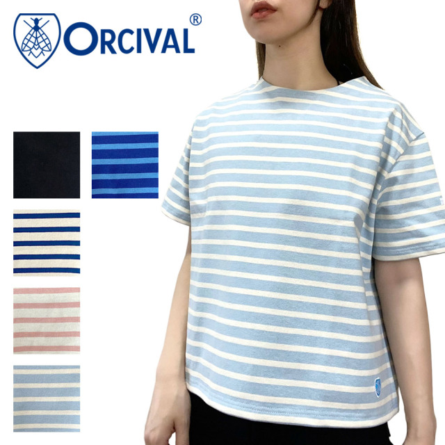 ORCIVAL(オーシバル) クルーネックショートスリーブプルオーバー(B258) 楽天市場】ORCIVAL(オーシバル) クルーネックショートスリーブ