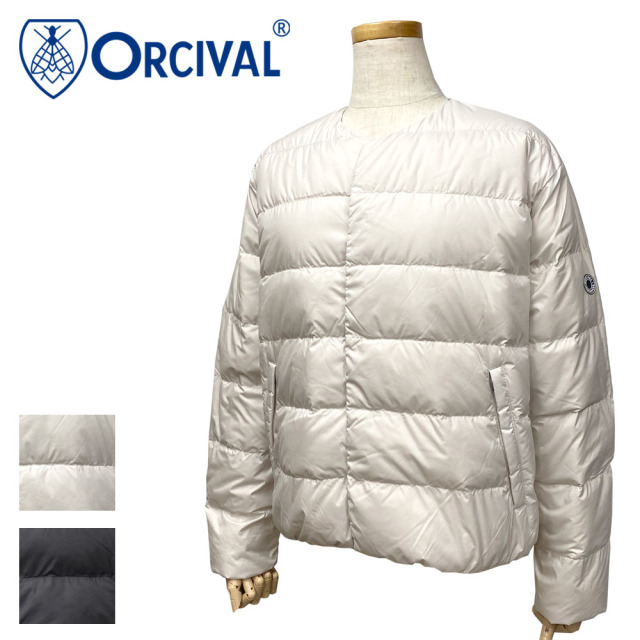 Orcival ポリエステルタフタ ライトダウン ショートブルゾン Lady's