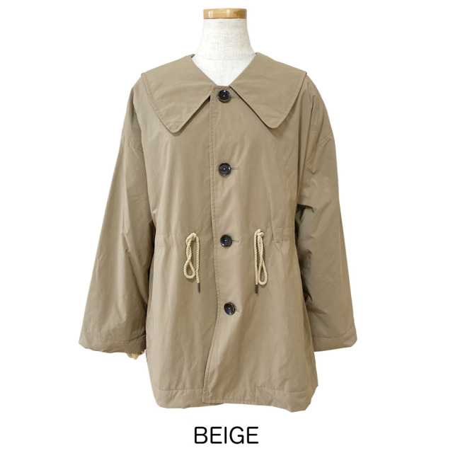 Orcival オーシバル 中綿 ビッグカラーブルゾン レディース OR-A0576