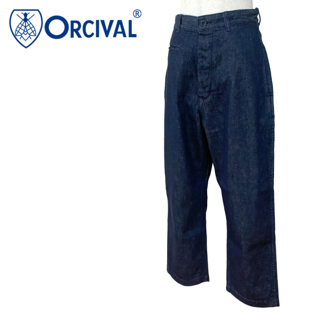 Orcival オーシバル フレンチワーク デニムパンツ レディース OR-E0014 NMD
