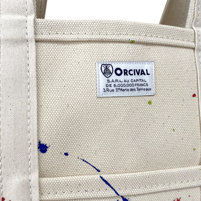 専用】 オーシバル ペイントキャンバストートバッグ S ORCIVAL