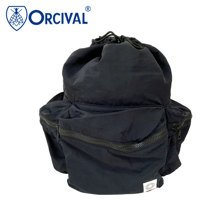 Orcival オーシバル ナイロンツイル ギャザーリュック OR-H0324 ADC